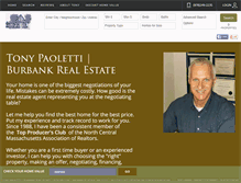 Tablet Screenshot of burbankrealestatesales.com